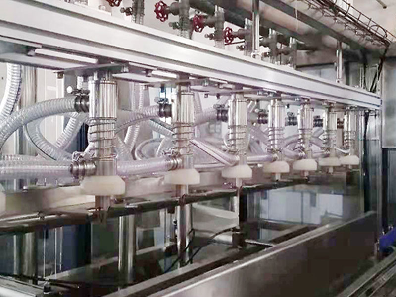 Full automatic washing-filling-capping